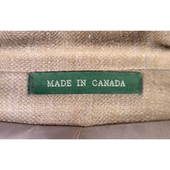 Ralph Lauren Sport Coat Jacket Blazer Wool/Silk/Lamb's Sz 42R 2-Button Canada - Picture 14 of 16